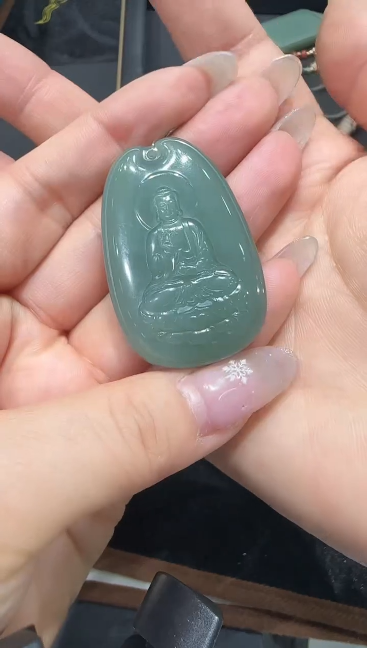 【闪购商品】和田玉吊坠/多样性发未镶嵌R577