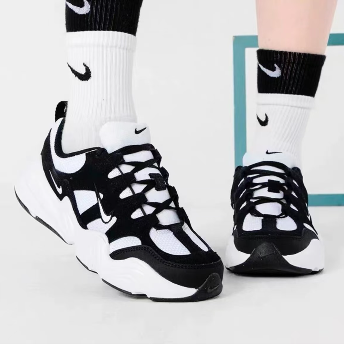 【A类瑕疵】Nike耐克女鞋 Tech Hera 舒适运动老爹鞋 DR9761-101