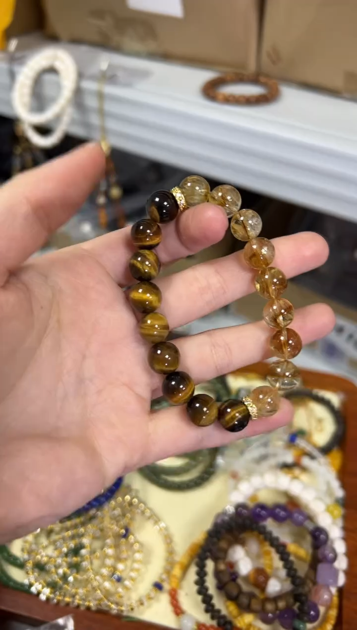 【闪购商品】水晶手链未镶嵌日富一日水晶手串[1422]