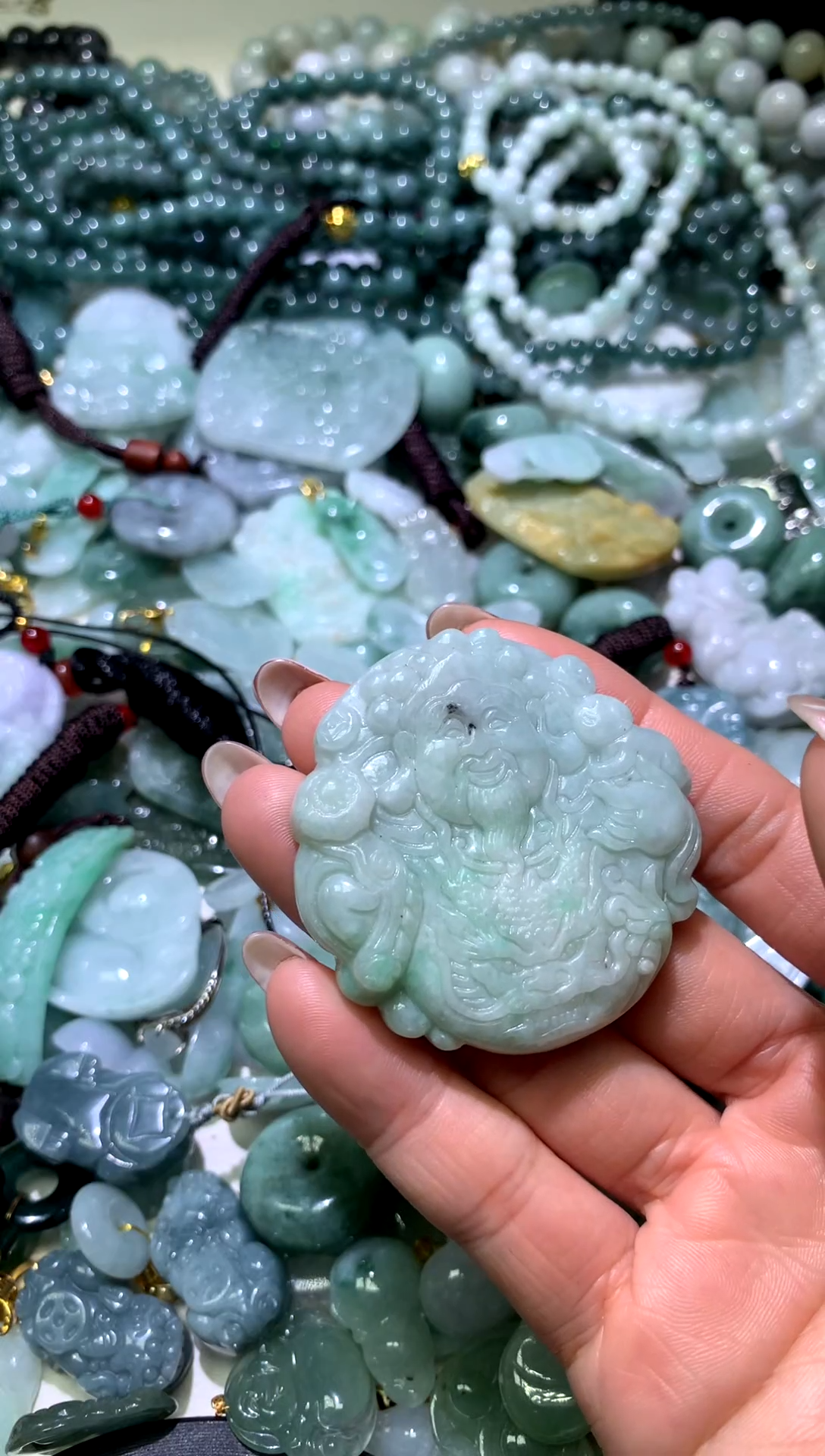 吊坠(不含链)未镶嵌翡翠1