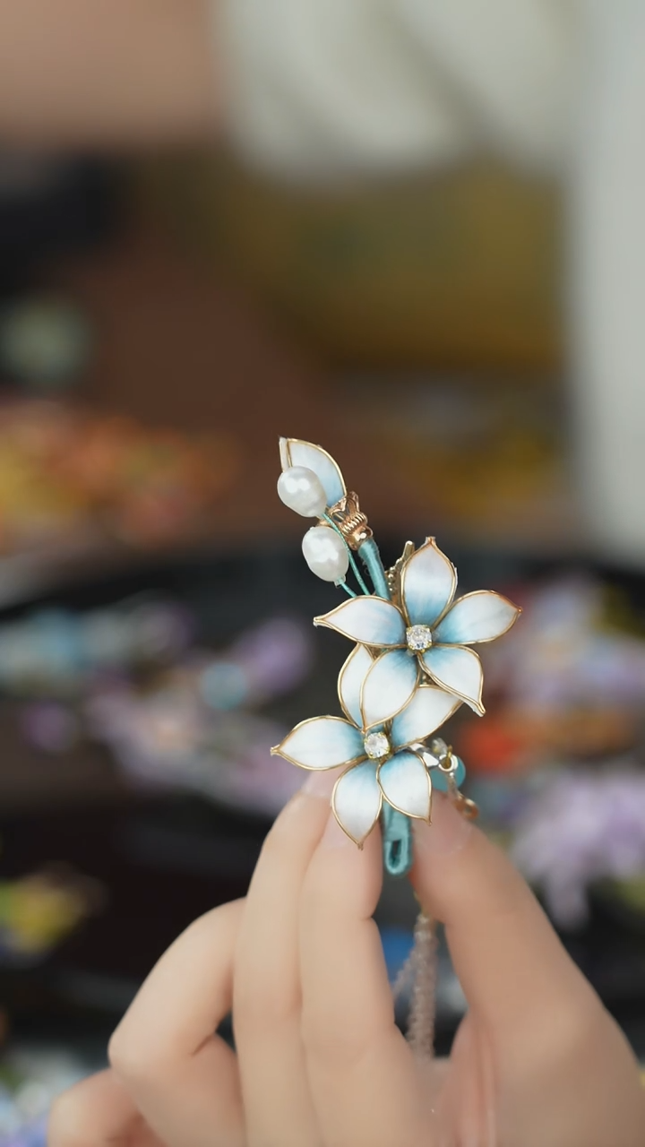 刺绣闪购纯手工非遗国风饰品