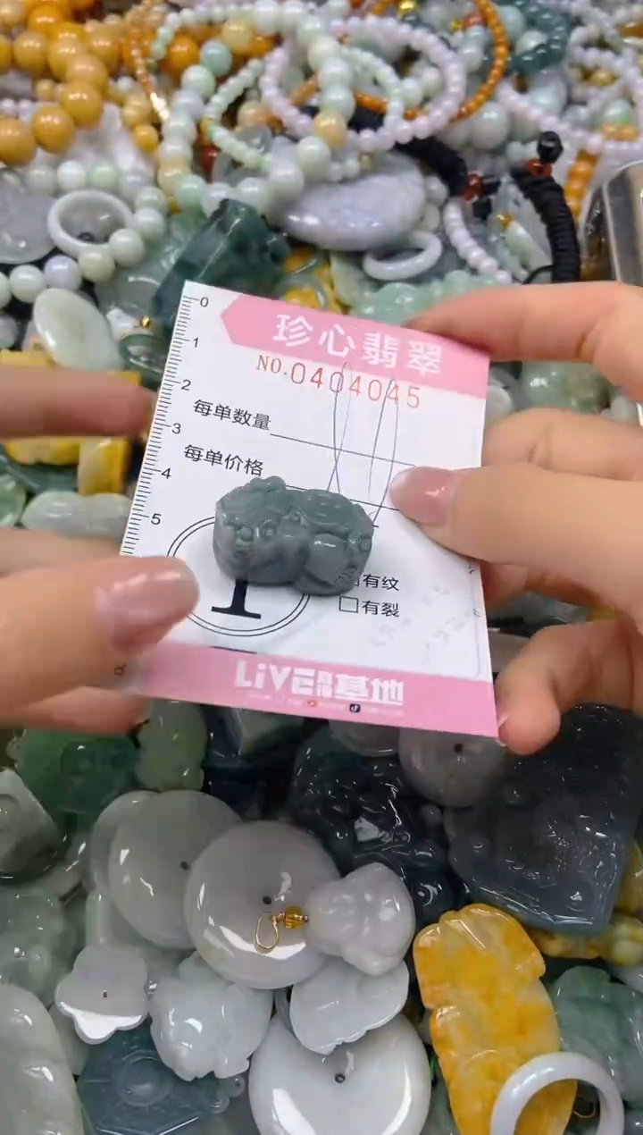 颈饰未镶嵌翡翠闪购0404045