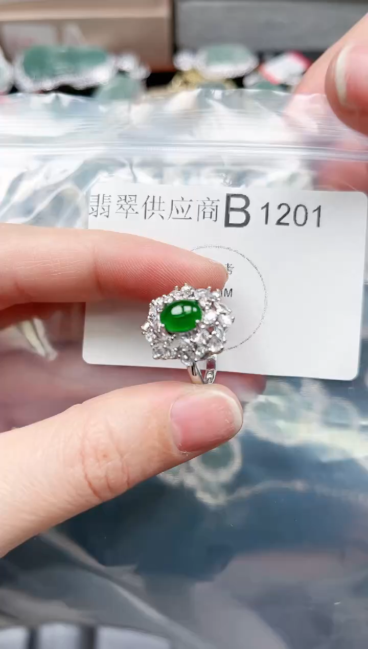 【闪购商品】翡翠颈饰未镶嵌1201赠皮绳
