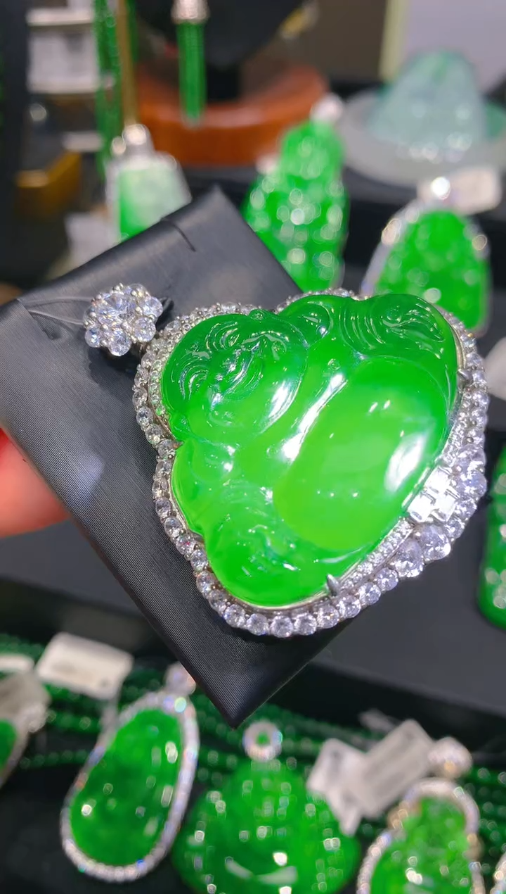 【闪购商品】翡翠颈饰银S925镶嵌20一季