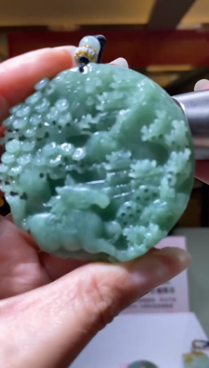 【闪购商品】翡翠颈饰未镶嵌B-@@JYTC021649多样性发一