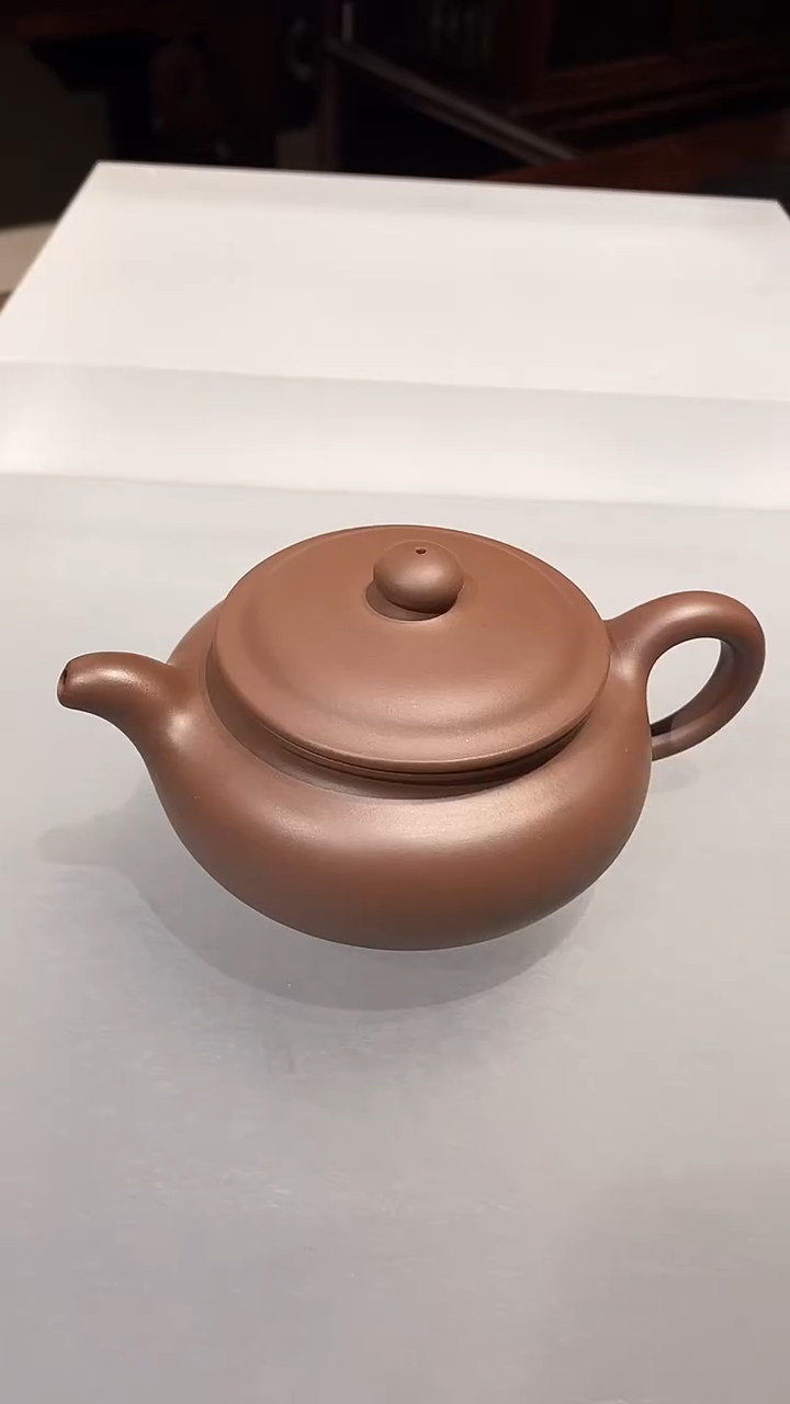 【闪购商品】紫砂茶壶紫泥扁腹