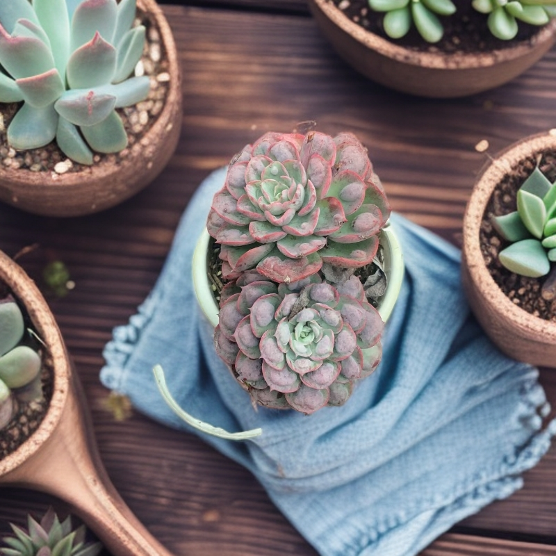 雨滴多肉植物脱土发货适合阳台栽种好养活