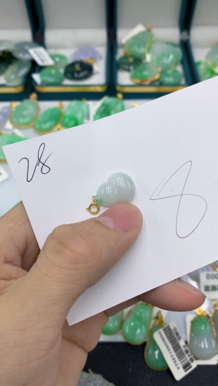 【闪购商品】翡翠颈饰未镶嵌号链接11111