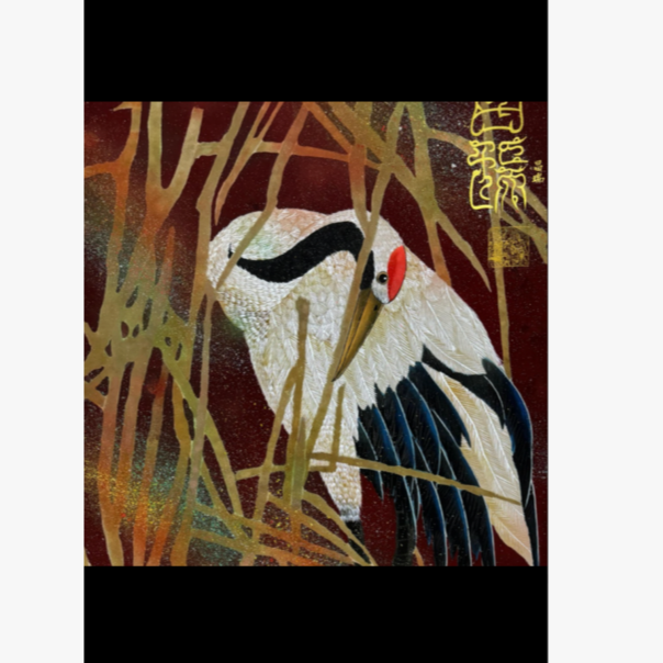 葛溪月老师展览代表作品《意境-花鸟》