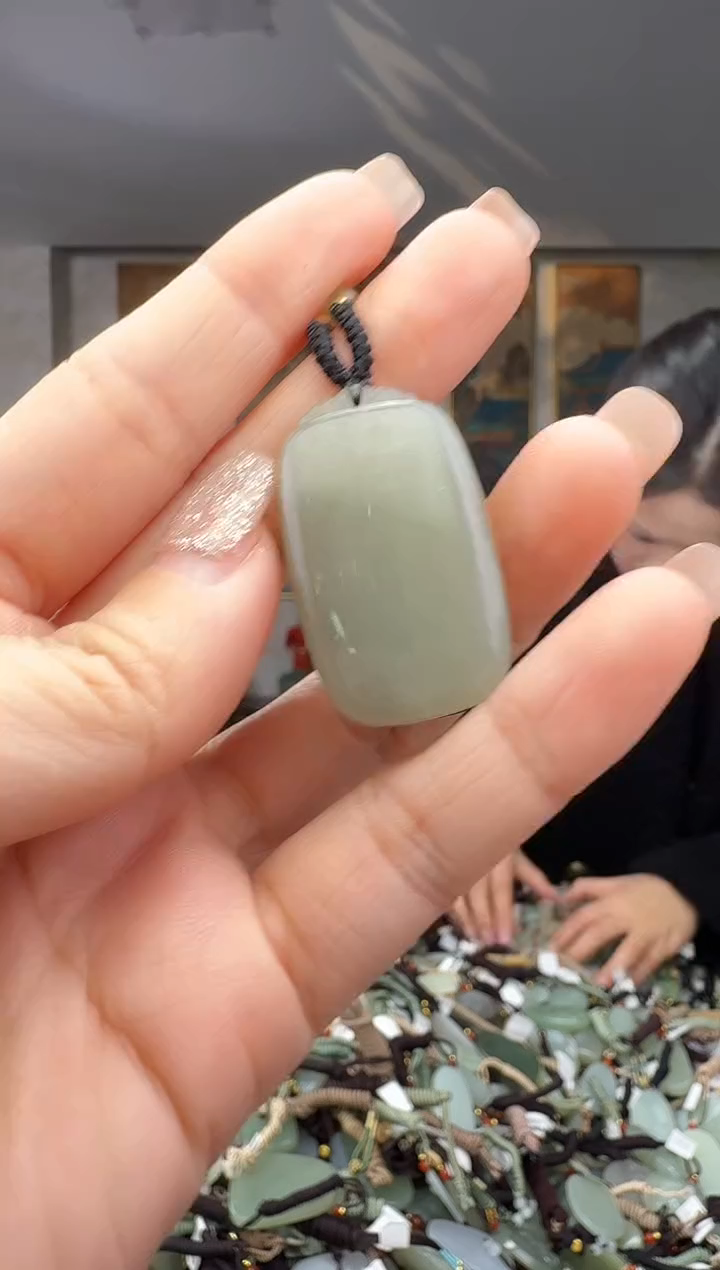 颈饰未镶嵌和田玉拍一发一多样性发货