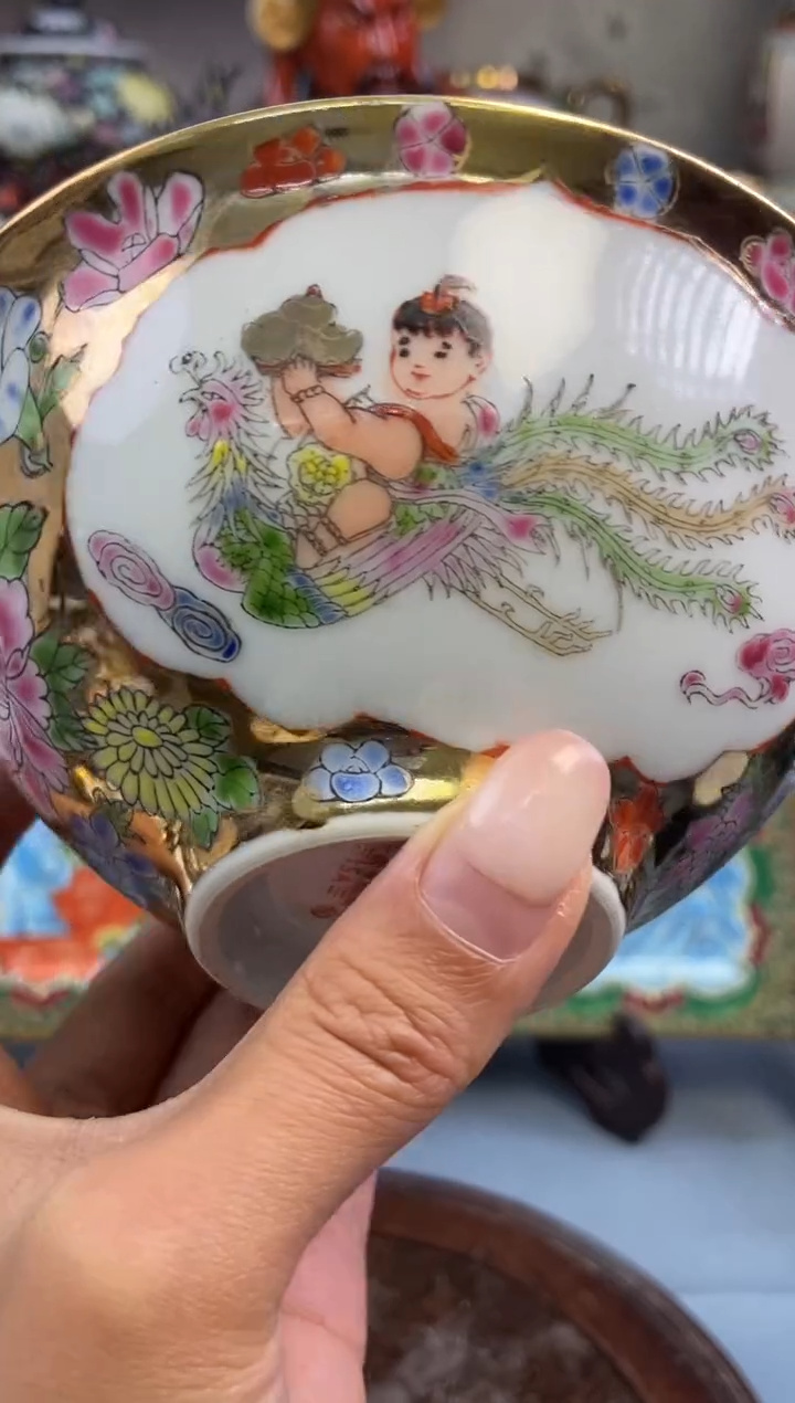 瓷片微瑕慎拍景德镇窑老厂瓷器单件
