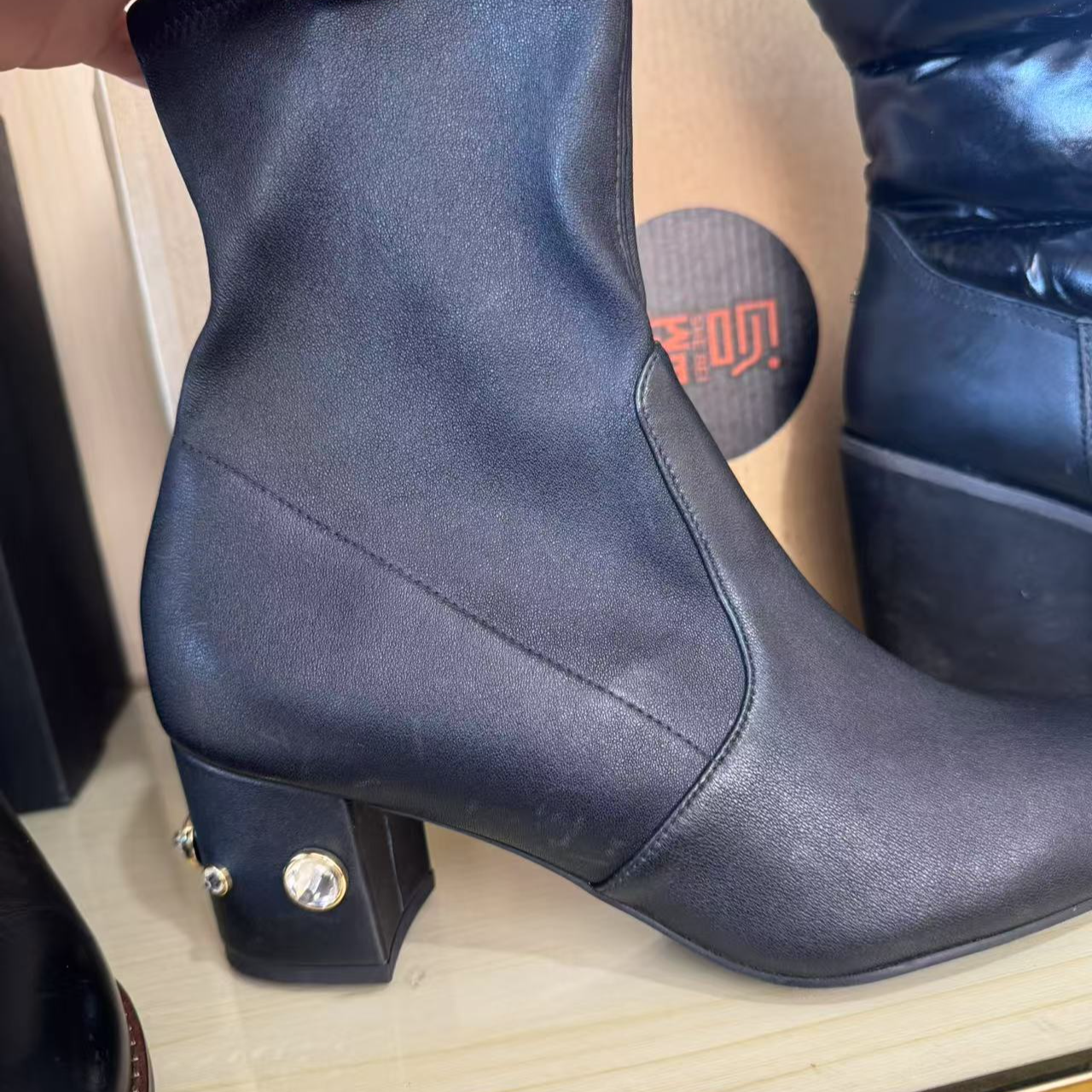 99新 StuartWeitzman sw袜子短靴9码