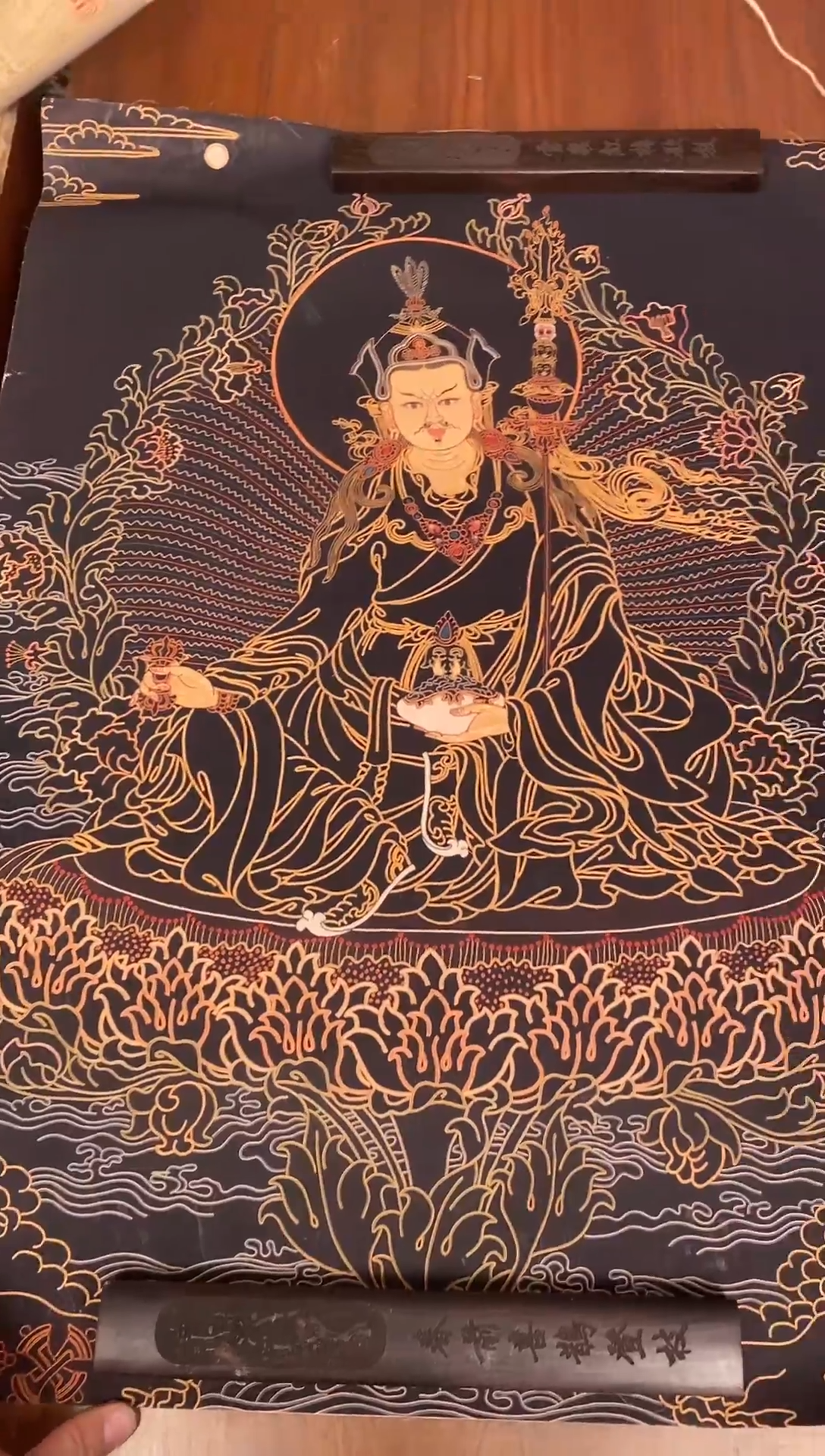 装裱画精美唐卡tk16072