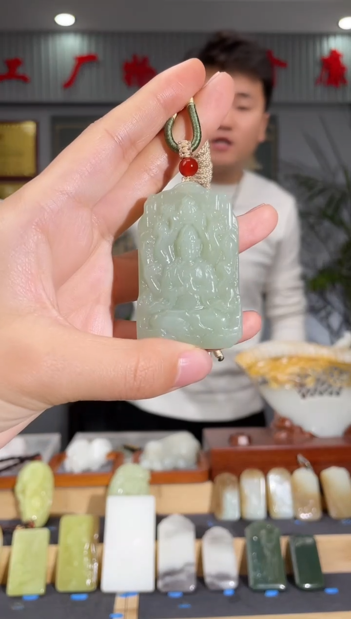 【闪购商品】和田玉颈饰未镶嵌拍一发一 多样性发货