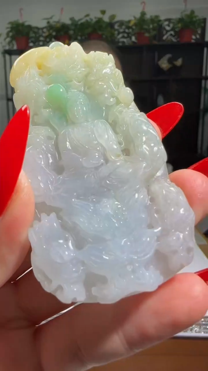 【闪购商品】翡翠颈饰未镶嵌天然翡翠A货吊坠