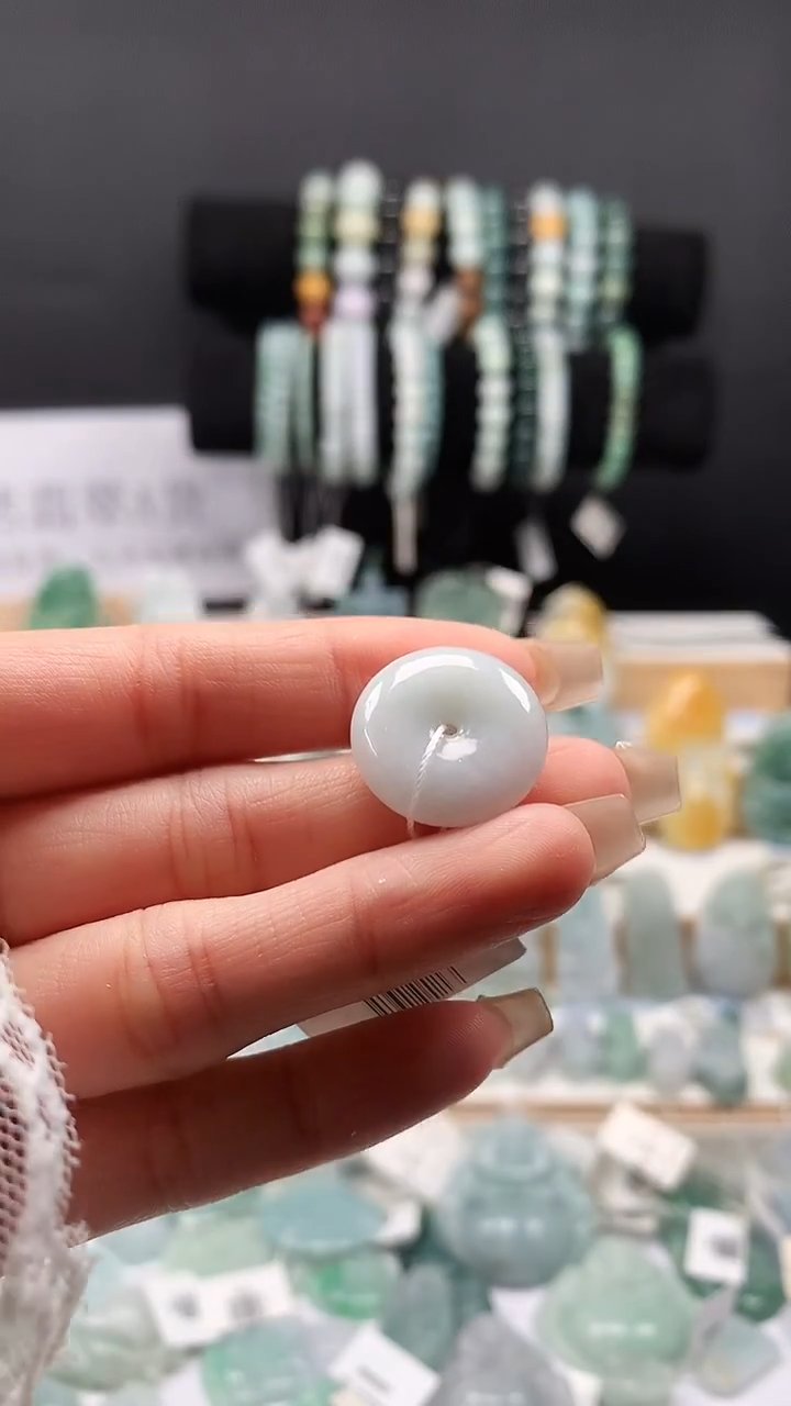 吊坠(不含链)未镶嵌翡翠99平安扣