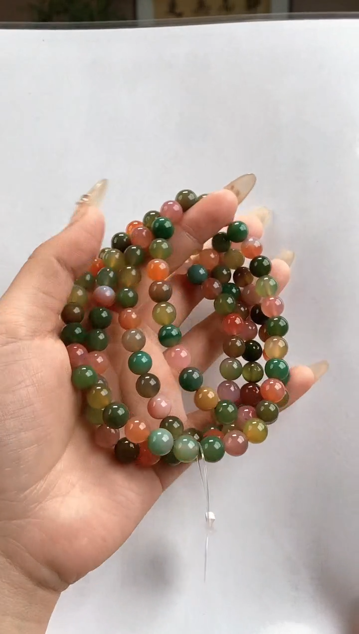 【闪购商品】玛瑙/玉髓项链未镶嵌j76