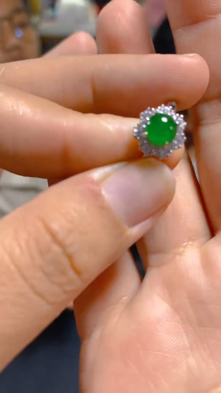 【闪购商品】翡翠戒指未镶嵌0229898452多样性发一