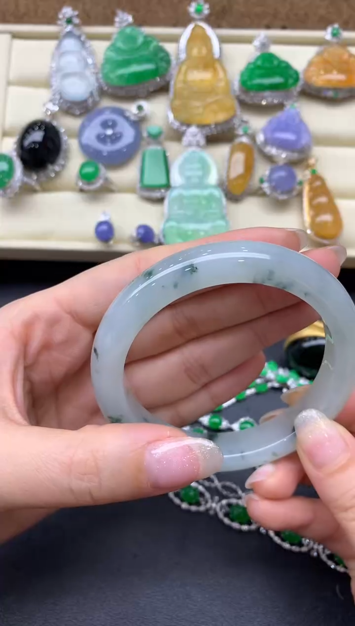 【闪购商品】翡翠手镯未镶嵌624-中国好珍宝