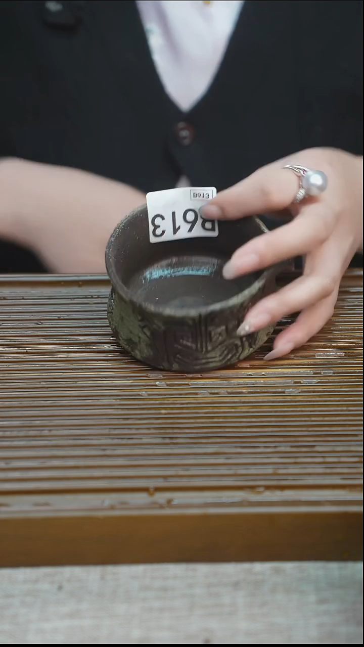 纯手工粗陶茶具每一只不一样