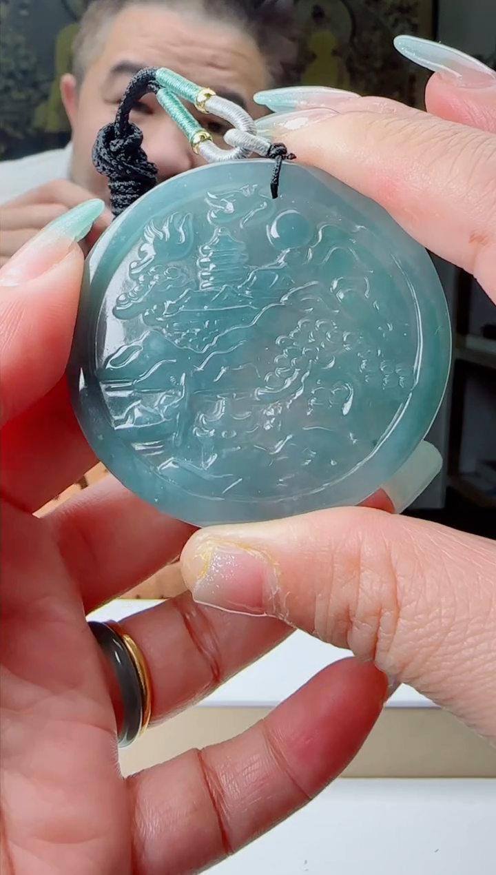 【闪购商品】翡翠颈饰未镶嵌多样性随机发其一