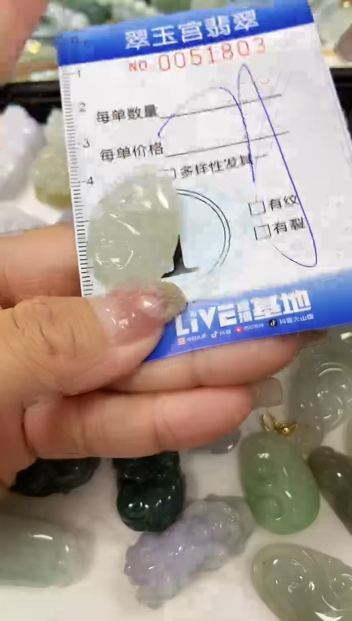 【闪购商品】翡翠颈饰未镶嵌闪购0051803