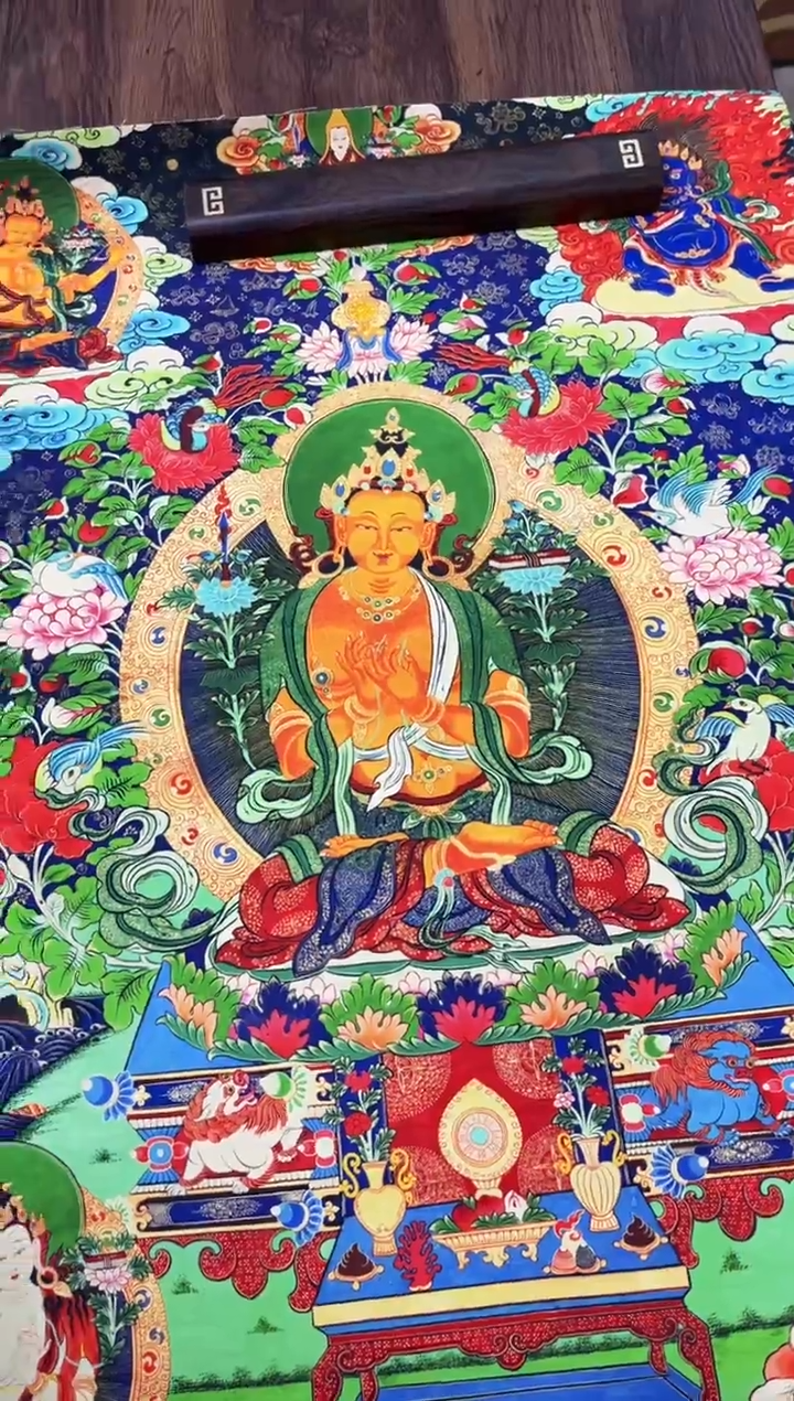 卷轴画老三的唐卡tk16