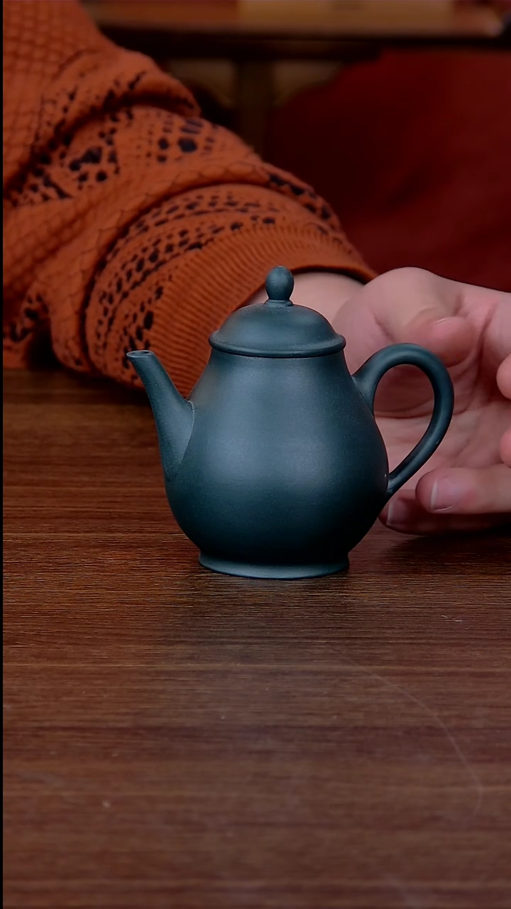 【闪购商品】紫砂茶壶民绿高宝瓶壶