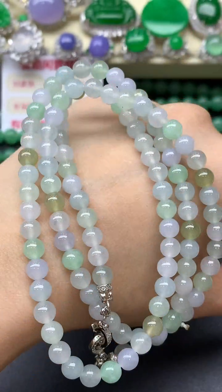 颈饰未镶嵌翡翠472-中国好珍宝