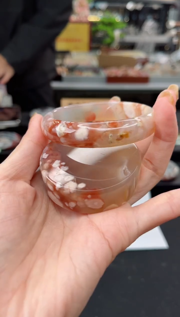 【闪购商品】石英质玉手镯未镶嵌57圈口（赠品镯心）6572192