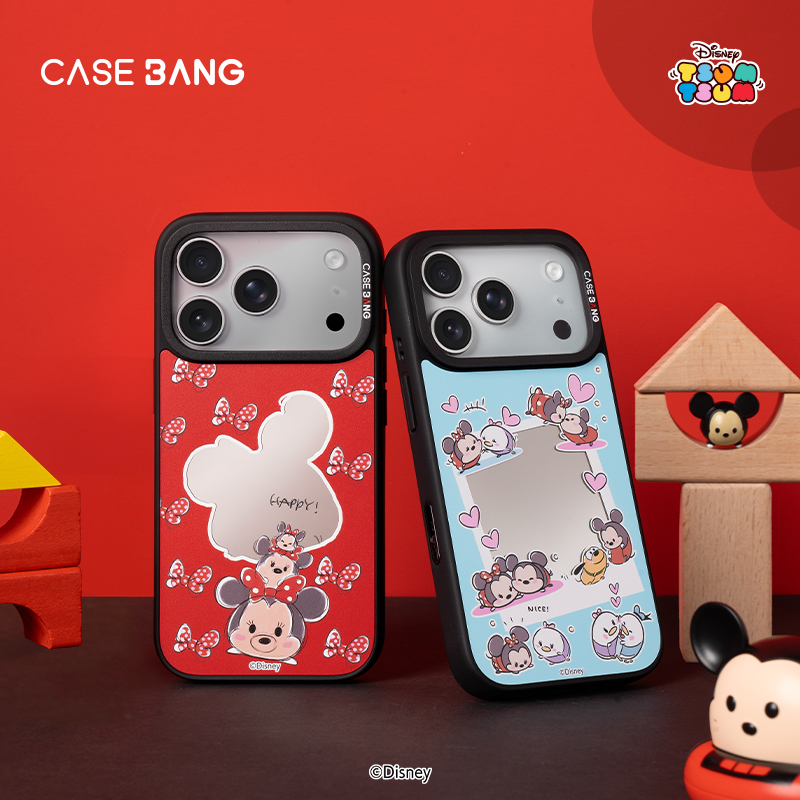 CASEBANGx迪士尼联名松松系列适用iPhone17/16/15pro一体式手机壳