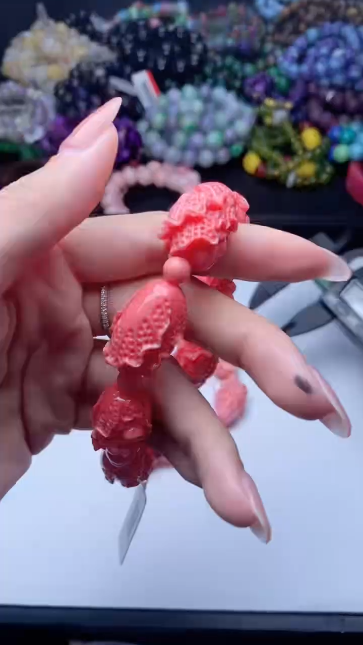 石英质玉未镶嵌颈饰43