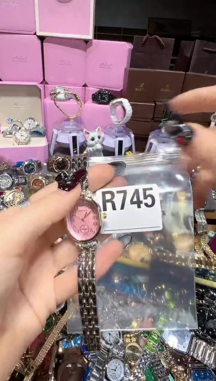 石英机芯不锈钢不锈钢直播定闪专用