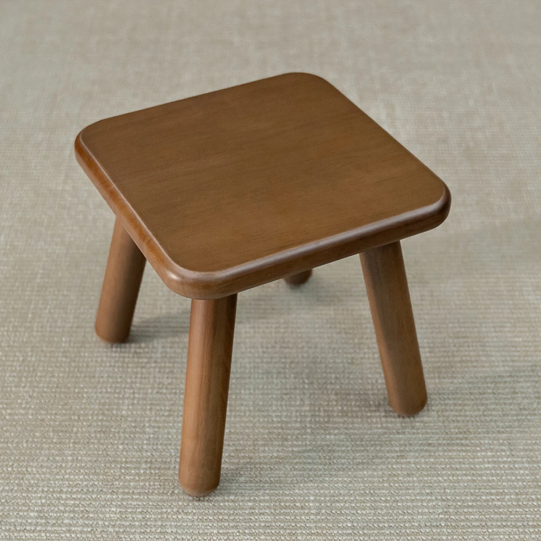 【实木小方凳】小凳子小板凳儿童矮凳实木凳子客厅小方凳实木脚矮凳