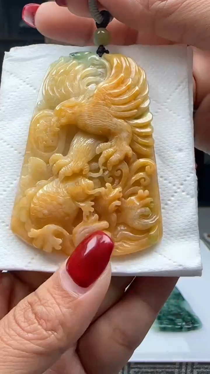 【闪购商品】翡翠颈饰未镶嵌天然翡翠A货吊坠