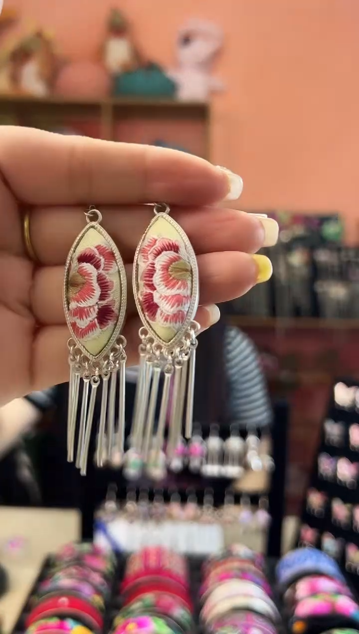 织绣艺枝独绣老绣饰品213