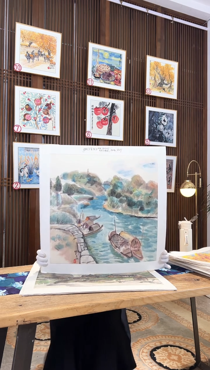 版画版画耿玉琨名章限量版画S