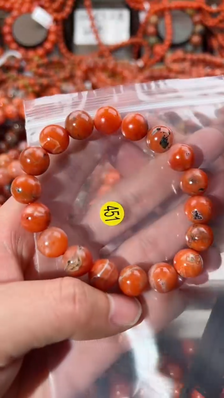 【闪购商品】南红玛瑙手串未镶嵌11