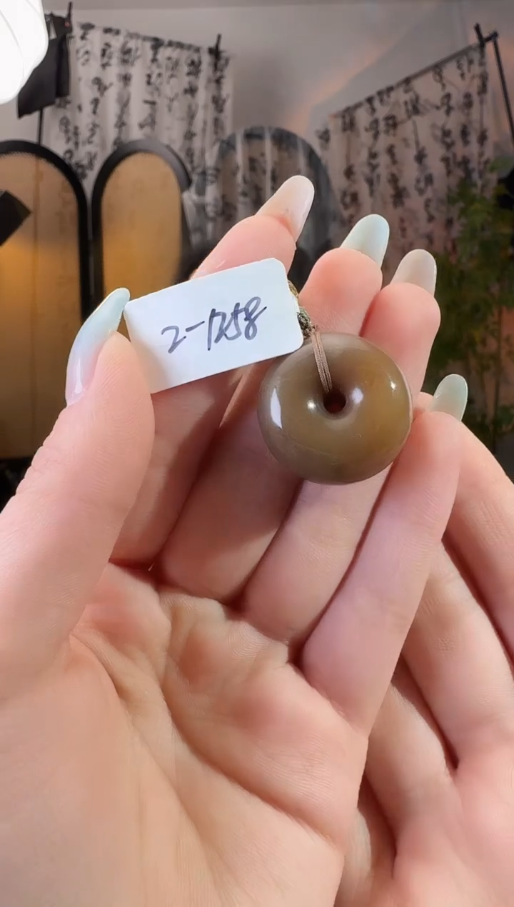 和田玉未镶嵌颈饰1258 扣 带包容