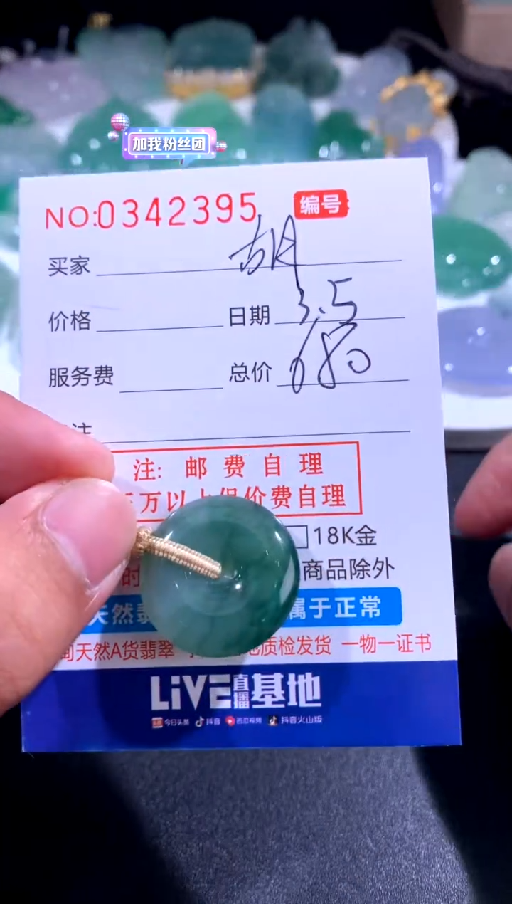 【闪购商品】翡翠颈饰未镶嵌胡