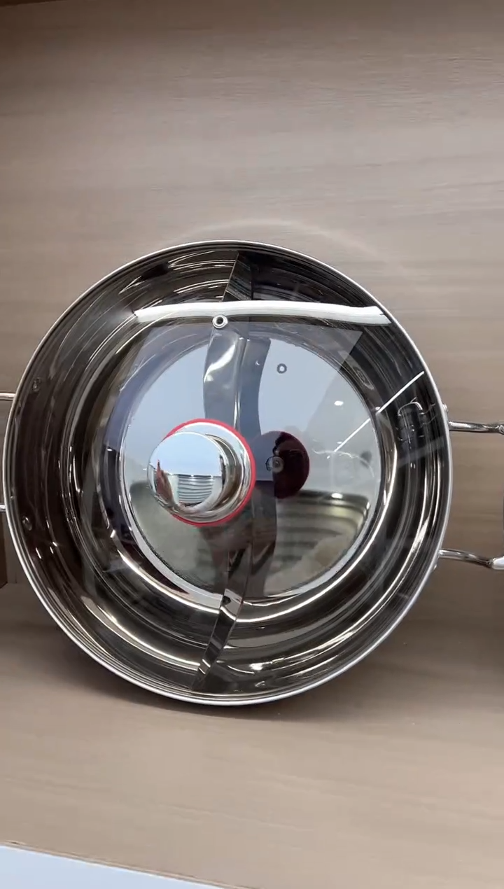 【闪购商品】不锈钢32cm鸳鸯锅