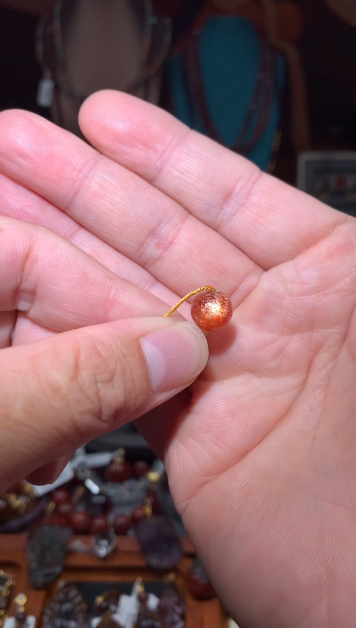 未镶嵌单珠长石金太阳