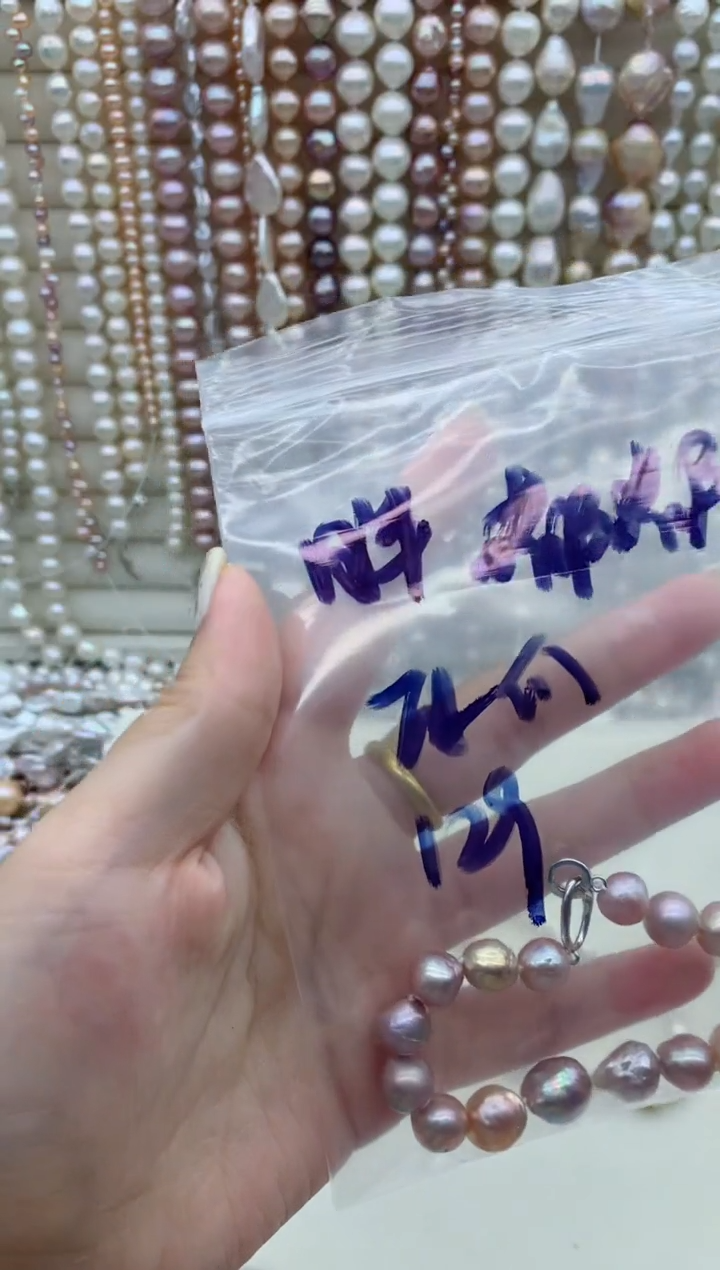 淡水珍珠手绳银S925镶嵌胖***爪手链多样性发其一