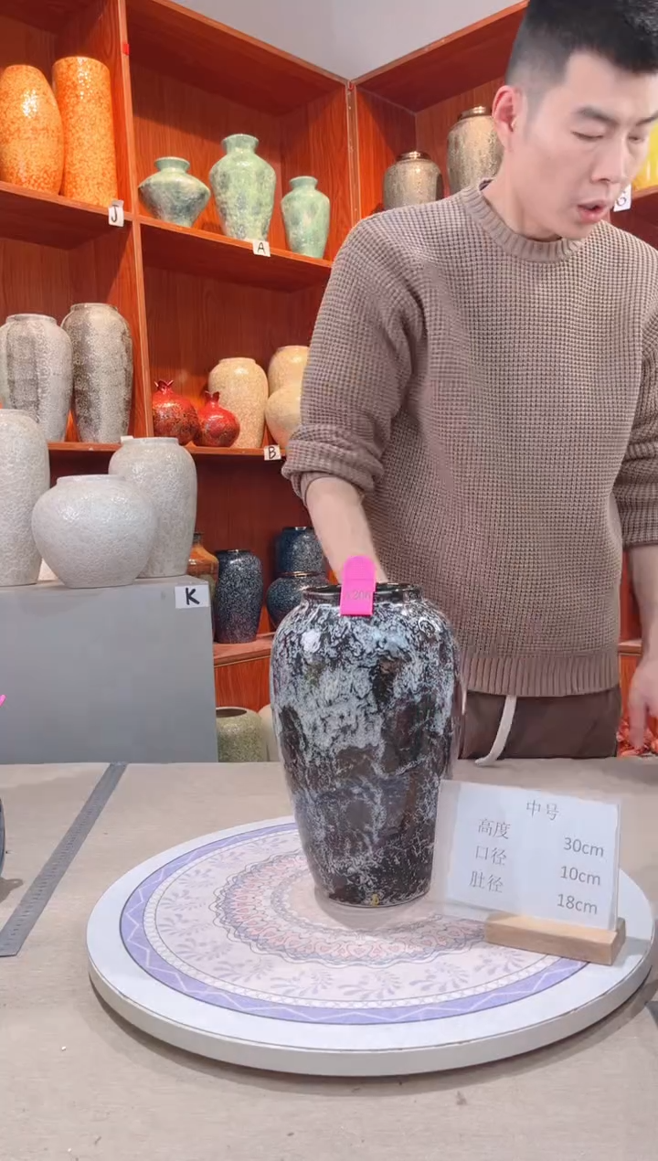 【闪购商品】瓶精品陶瓷花瓶 无花 a206