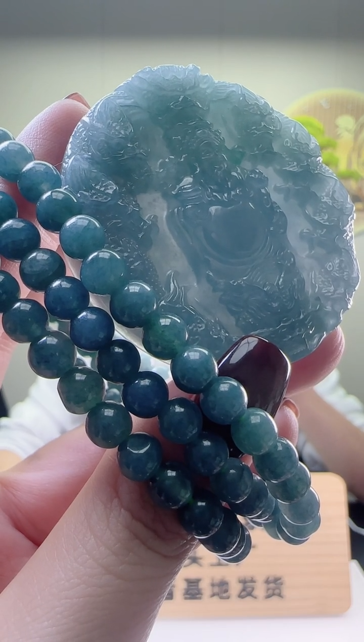 颈饰未镶嵌翡翠多样性随机发其一 