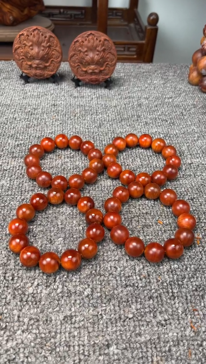 柏木（崖柏）1.8圆珠血红玫瑰 秒沉水香味浓郁