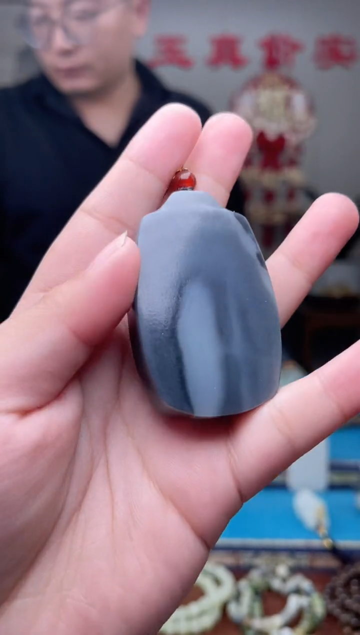 和田玉未镶嵌挂件1