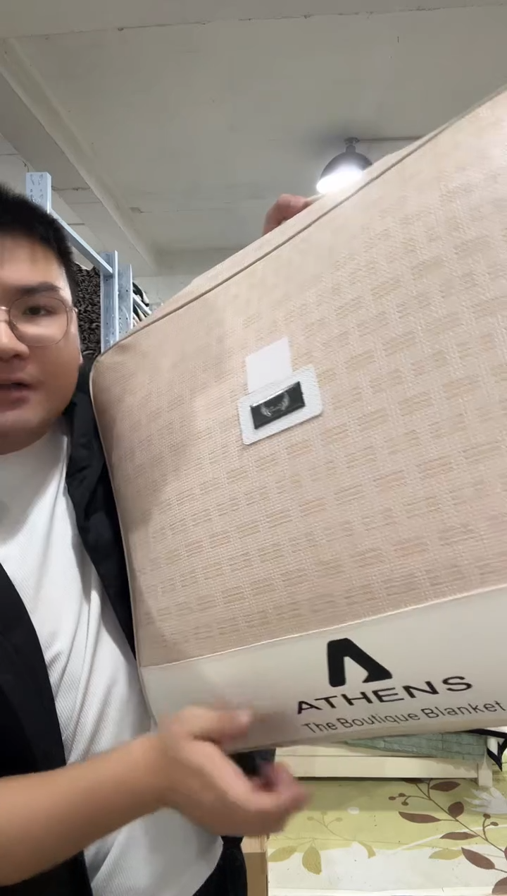 兔毛A【高货兔兔被2x2.3米】外贸原单毛毯拍完现场打开看