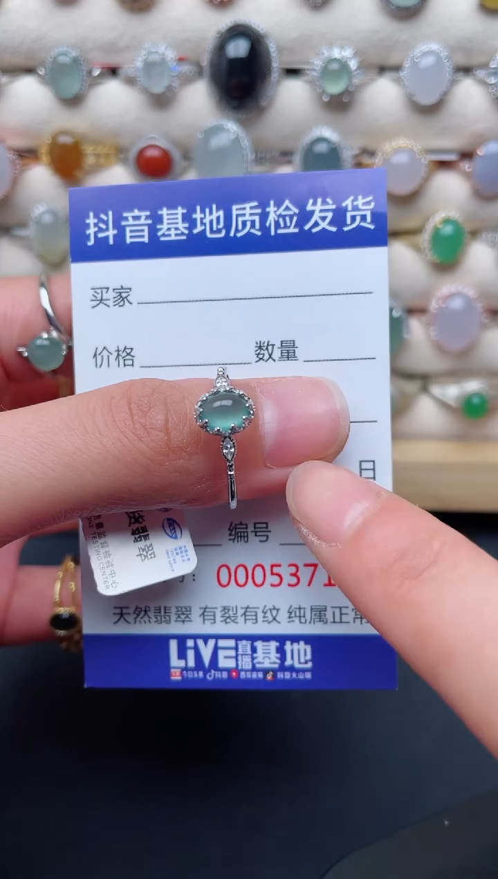【闪购商品】翡翠戒指银S925镶嵌..............