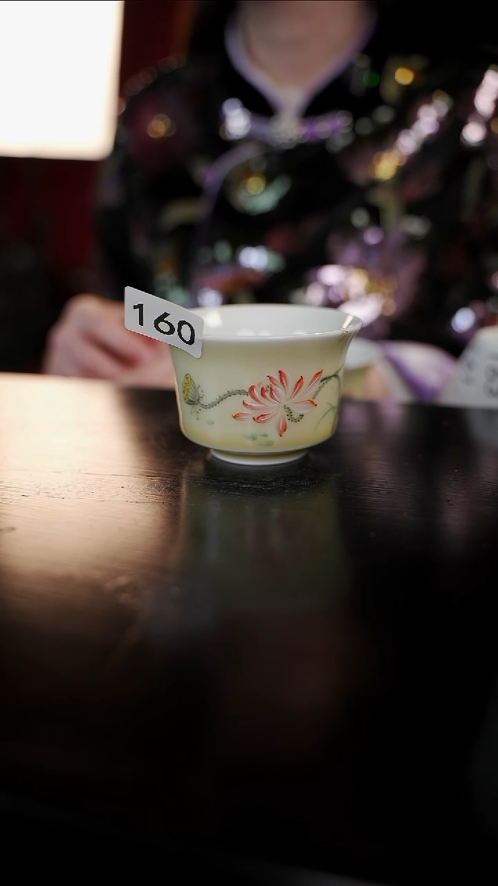 杯等烟雨陶瓷手作主人杯160